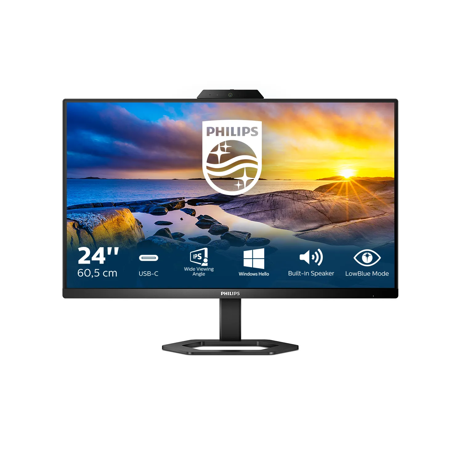 Philips 5000 series 24E1N5300HE/00 écran plat de PC Philips - visuel 1 - hello RSE - Mode LowBlue et affichage anti-scintillement préservant les yeux