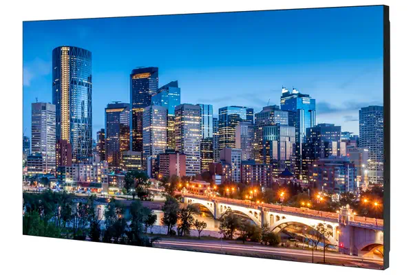 Samsung VM55B-E LCD Intérieure Samsung - visuel 1 - hello RSE - Solution toujours active et peu encombrante avec des cadres extrêmement étroits