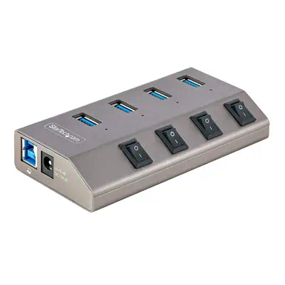 Achat Câble USB StarTech.com Hub USB-C avec Auto-Alimenté à 4 Ports - Hub sur hello RSE