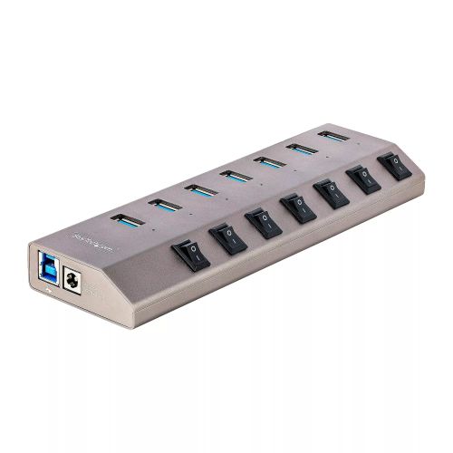 Achat StarTech.com Hub USB-C avec Auto-Alimenté à 7 Ports - Hub - 0065030895507