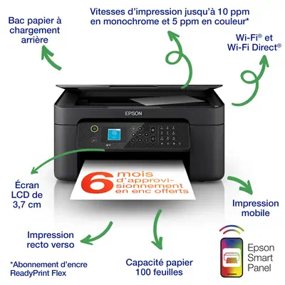 WorkForce WF-2910DWF - Epson - Multifonctions Jet d'encre - visuel 3