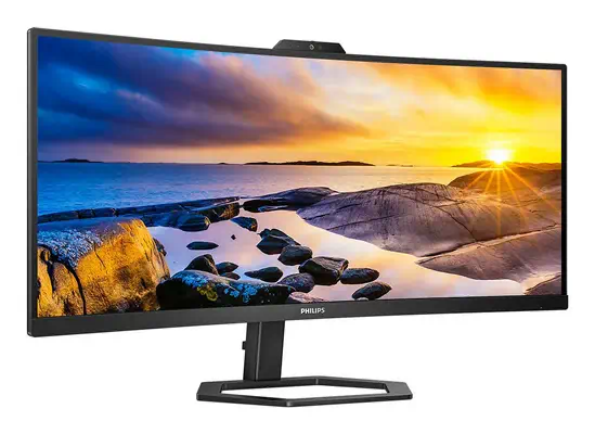 Philips 5000 series 34E1C5600HE/00 LED display 86,4 cm Philips - visuel 1 - hello RSE - L'affichage multi-vues permet deux connexions et affichages