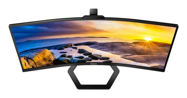 Philips 5000 series 34E1C5600HE/00 LED display 86,4 cm Philips - visuel 1 - hello RSE - Webcam avec micro à réduction de bruit pour le travail collaboratif