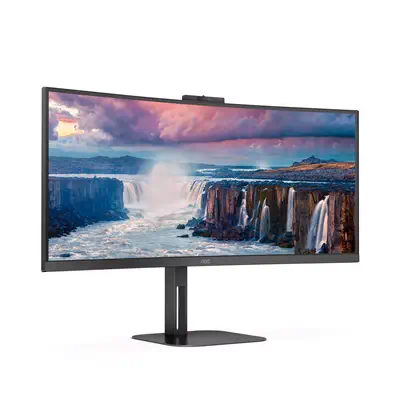 Vente AOC CU34V5CW/BK 34p monitor HDMI DP USB AOC au meilleur prix - visuel 4