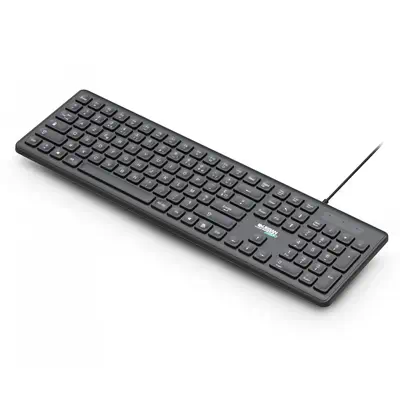 Urban Factory GWK01UF clavier Universel USB AZERTY Noir Urban Factory - visuel 1 - hello RSE - Un design respectueux de l'environnement