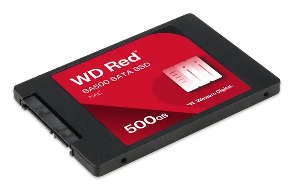 SanDisk Red WD SA500 500 Go 2.5" Série ATA III 3D NAND - Sandisk - Disque dur SSD - visuel 4