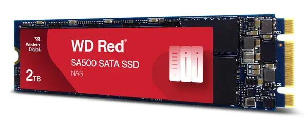 Western Digital Red WD SA500 2 To M.2 Série ATA III 3D NAND - Disque dur SSD - visuel 2