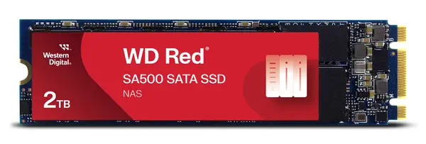 Western Digital Red WD SA500 2 To M.2 Série ATA III 3D NAND - Disque dur SSD - visuel 1