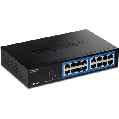 Trendnet TEG-S17D commutateur réseau Gigabit Ethernet (10/100/1000) Noir - Switchs et Hubs - visuel 1