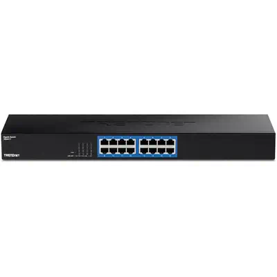 Trendnet TEG-S17 commutateur réseau Gigabit Ethernet (10/100/1000) Noir - Switchs et Hubs - visuel 2