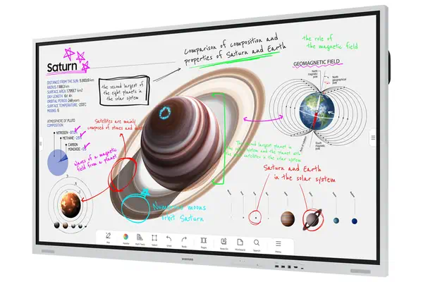 SAMSUNG WM85B Flip 4 85p Tactile Infrarouge UHD Samsung - visuel 1 - hello RSE - Protective Screen technology