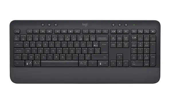 Logitech 920-010914 clavier Bureau Bluetooth AZERTY Français Graphite Logitech - visuel 1 - hello RSE - CONNECTEZ-VOUS COMME VOUS L'ENTENDEZ