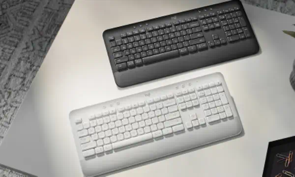 Logitech 920-010914 clavier Bureau Bluetooth AZERTY Français Graphite Logitech - visuel 1 - hello RSE - COMPATIBLE AVEC PLUSIEURS PLATES-FORMES