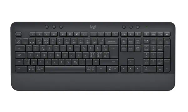 Logitech 920-010951 clavier Bureau Bluetooth QWERTY Nordique Graphite - Clavier - visuel 4