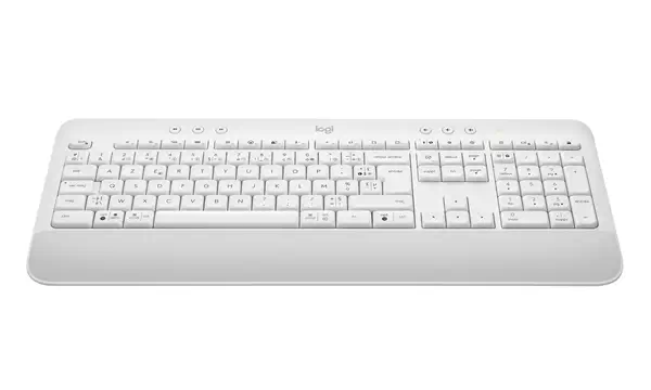 Logitech 920-010968 clavier Bureau Bluetooth AZERTY Français Blanc Logitech - visuel 1 - hello RSE - FIABLE ET TOUT EN SIMPLICITÉ