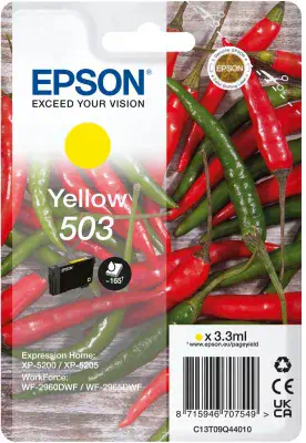 EPSON 1LB Singlepack Yellow 503 Ink w/s Epson - visuel 1 - hello RSE - Faible coût et fiabilité