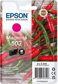 Revendeur officiel Cartouches d'encre EPSON Singlepack Magenta 503 Ink