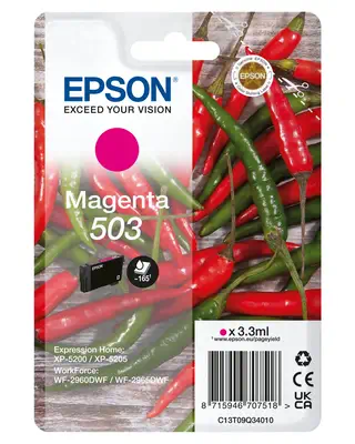 Epson 503 cartouche d'encre 1 pièce(s) Original Rendement standard Magenta - Cartouches d'encre - visuel 1
