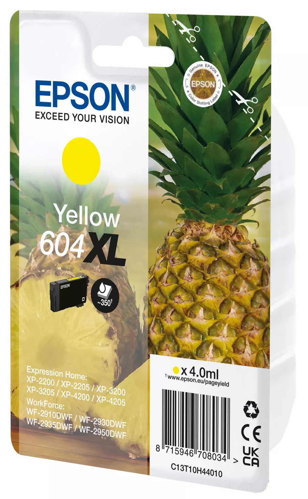 Revendeur officiel EPSON Singlepack Yellow 604XL Ink