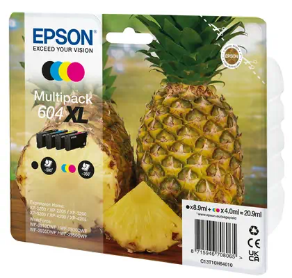 Epson 604XL cartouche d'encre 4 pièce(s) Original Rendement élevé (XL) Noir, Cyan, Magenta, Jaune - Cartouches d'encre - visuel 2