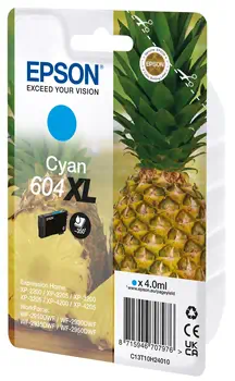 Revendeur officiel Cartouches d'encre EPSON Singlepack Cyan 604XL Ink