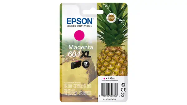 Vente Cartouches d'encre EPSON Singlepack Magenta 604XL Ink