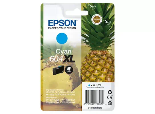 Epson 604XL cartouche d'encre 1 pièce(s) Original Rendement Epson - visuel 1 - hello RSE - Faible coût et fiabilité
