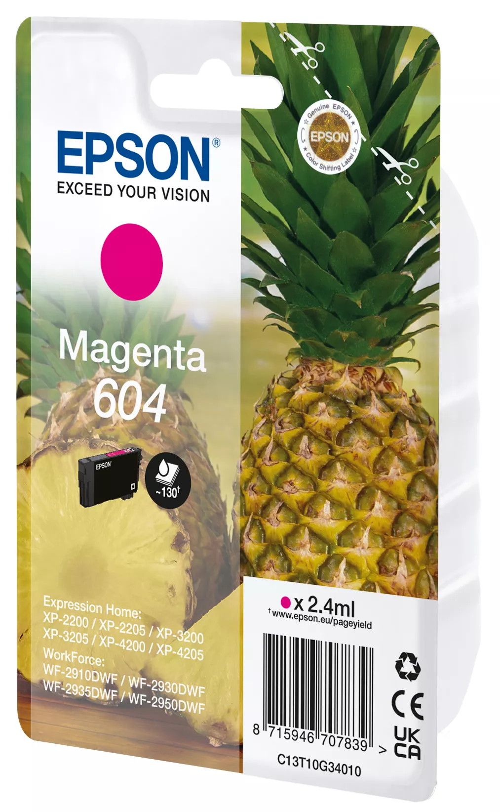 Achat EPSON Singlepack Magenta 604 Ink au meilleur prix