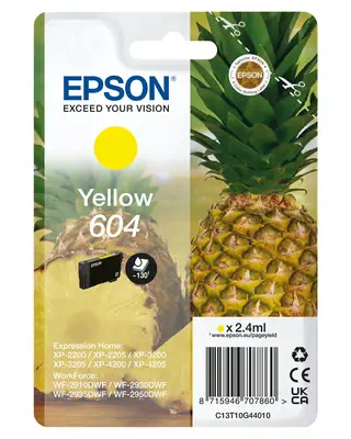 Epson 604 cartouche d'encre 1 pièce(s) Original Rendement Epson - visuel 1 - hello RSE - Faible coût et fiabilité