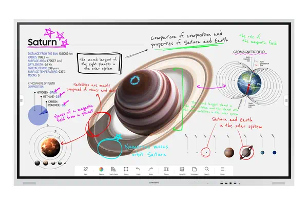 Samsung Flip Pro WM75B  - Ecran Numérique Interactif - visuel 1