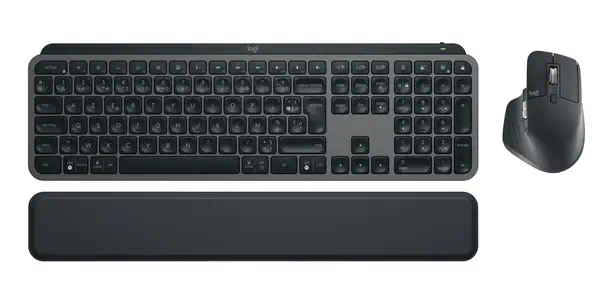 Logitech 920-010927 clavier Souris incluse Bureau RF sans fil + Bluetooth AZERTY Français Graphite - Pack Clavier, souris - visuel 5