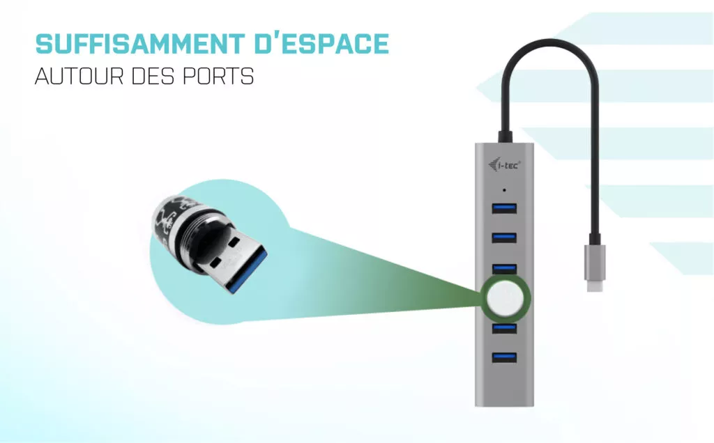 Vente I-TEC USB-C Charging Metal HUB 7 Port without i-tec au meilleur prix - visuel 8