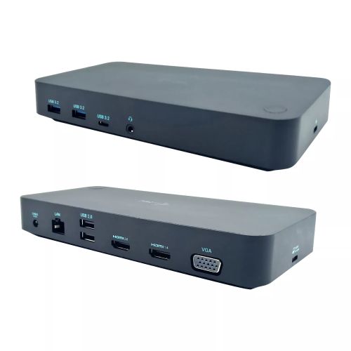 Vente Station d'accueil pour portable I-TEC USB 3.0/USB-C/Thunderbolt 3xDisplay DS 2xHDMI 1xVGA 1xGLAN sur hello RSE