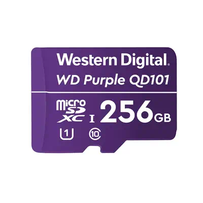 Western Digital WD Purple SC QD101 256 Go MicroSDXC Classe 10 - Carte Mémoire - visuel 1