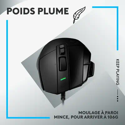 Logitech G G502 X Logitech - visuel 1 - hello RSE - Allégée