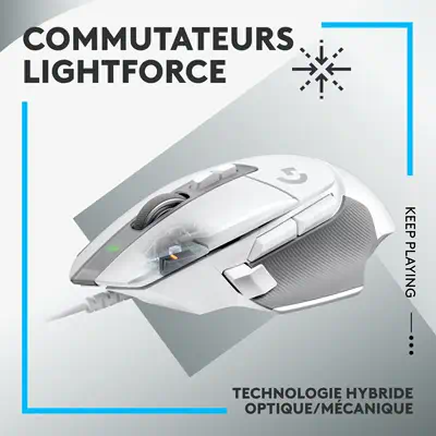Logitech G G502 X - Pack Clavier, souris - visuel 1