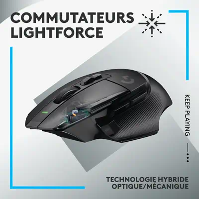 Logitech G G502 X LIGHTSPEED - Pack Clavier, souris - visuel 1