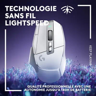 Logitech G G502 X LIGHTSPEED Logitech - visuel 1 - hello RSE - Technologie sans fil LIGHTSPEED