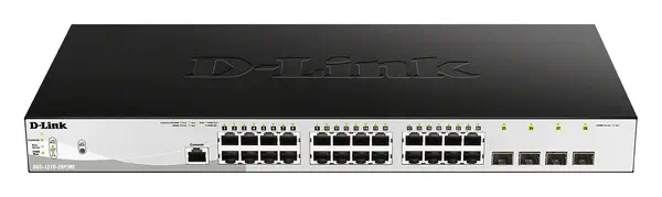 Revendeur officiel D-LINK 24Port PoE 10/100/1000 Base-T port