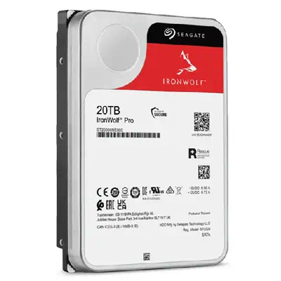 Seagate IronWolf Pro ST20000NT001 disque dur 20 To 7200 tr/min 256 Mo 3.5" - Disque dur Interne - visuel 6