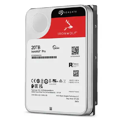 Seagate IronWolf Pro ST20000NT001 disque dur 20 To 7200 tr/min 256 Mo 3.5" - Disque dur Interne - visuel 5