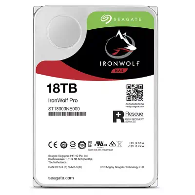 Seagate IronWolf Pro ST18000NT001 disque dur 18 To Seagate - visuel 1 - hello RSE - Soyez créatif