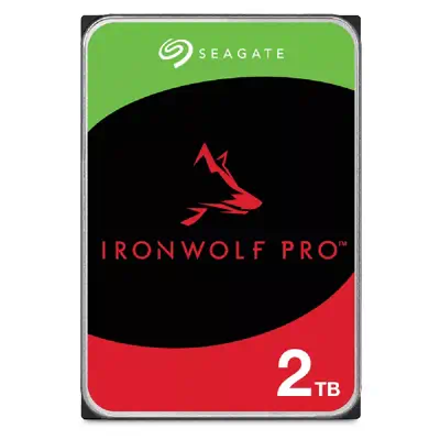 Achat SEAGATE Ironwolf PRO Enterprise NAS HDD 2To 7200rpm 6Gb/s SATA 256Mo - 8719706432368