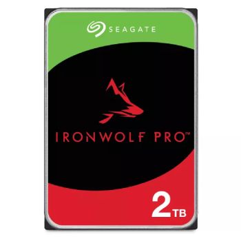 Achat SEAGATE Ironwolf PRO Enterprise NAS HDD 2To 7200rpm 6Gb/s SATA 256Mo sur hello RSE