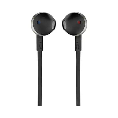 JBL Tune 205 Casque Avec fil Ecouteurs Appels/Musique Noir - Clavier - visuel 1