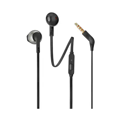 JBL Tune 205 Casque Avec fil Ecouteurs Appels/Musique Noir - Clavier - visuel 2