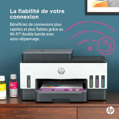 Smart Tank 7605 Sans fil All-in-One Couleur Imprimante, Impression recto-verso; copieur, scanner - HP - Autre Imprimante - visuel 10