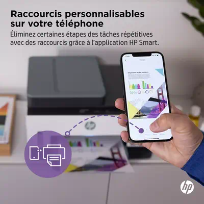 Smart Tank 7605 Sans fil All-in-One Couleur Imprimante, Impression recto-verso; copieur, scanner - HP - Autre Imprimante - visuel 9