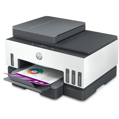 Smart Tank 7605 Sans fil All-in-One Couleur Imprimante, Impression recto-verso; copieur, scanner - HP - Autre Imprimante - visuel 8