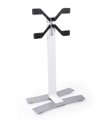 ITB ER039040 support pour téléviseur 190,5 cm (75") Noir, Blanc - Accessoire ENI, TBI et VPI - visuel 1